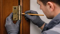 Sapevi che il cigolio delle cerniere delle porte si può eliminare con una semplice matita?