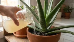 Si può annaffiare l’aloe vera con l’acqua di cottura delle patate?
