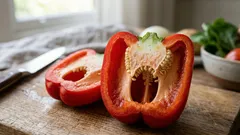 Non buttare via il torsolo del peperone: come usare i semi e la parte interna in casa